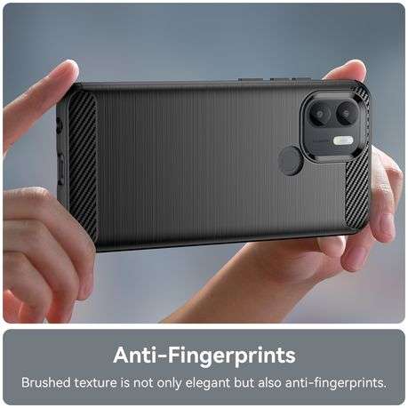 Redmi A2 Plus / A1 Plus Carbon Fiber Design Cover