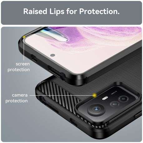 Redmi Note 12S Carbon Fiber Design Cover