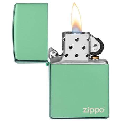 Zippo - Classic High Polish Green Zippo Logo