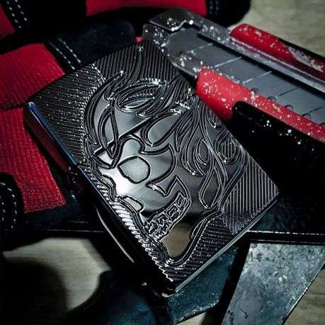 Zippo - Armor Skull Design