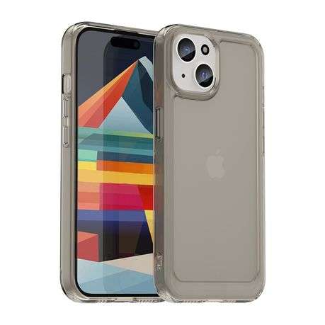 Candy Series Clear Cover for iPhone 15 Shockproof Case
