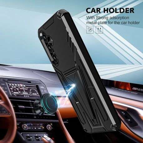 Galaxy A54 V-Armor Shockproof Kickstand Cover
