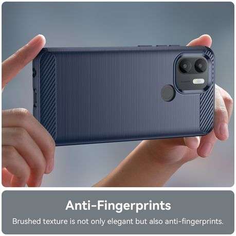 Redmi A2 Plus / A1 Plus Carbon Fiber Design Cover
