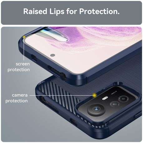 Redmi Note 12S Carbon Fiber Design Cover