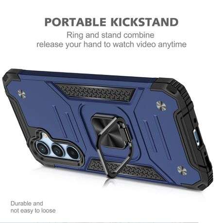 Kemeng Armor Kickstand Cover for Galaxy A54 Shockproof Case