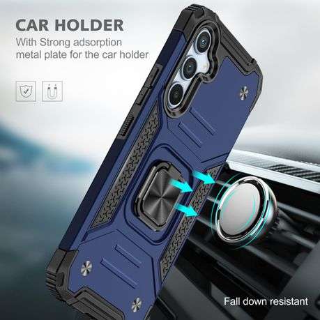Kemeng Armor Kickstand Cover for Galaxy A54 Shockproof Case