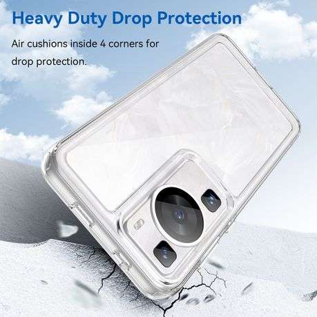 Huawei P60 / P60 Pro Shockproof Candy Clear Cover