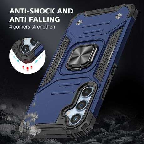 Kemeng Armor Kickstand Cover for Galaxy A54 Shockproof Case