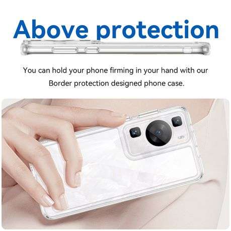 Huawei P60 / P60 Pro Shockproof Candy Clear Cover