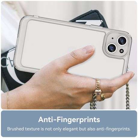 Candy Series Clear Cover for iPhone 15 Plus Shockproof Case