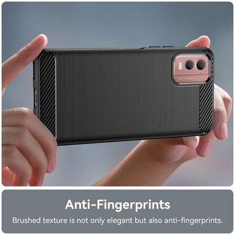 Nokia C32 Carbon Fiber Design Cover