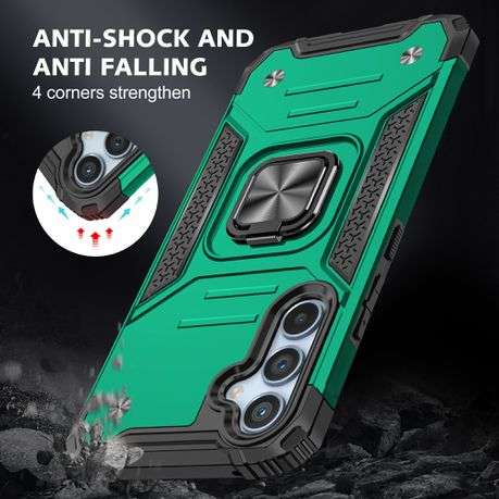 Kemeng Armor Kickstand Cover for Galaxy A54 Shockproof Case