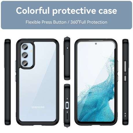 Candy Clear Shockproof Cover for Galaxy A34 5G