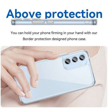 Candy Clear Shockproof Cover for Galaxy A34 5G