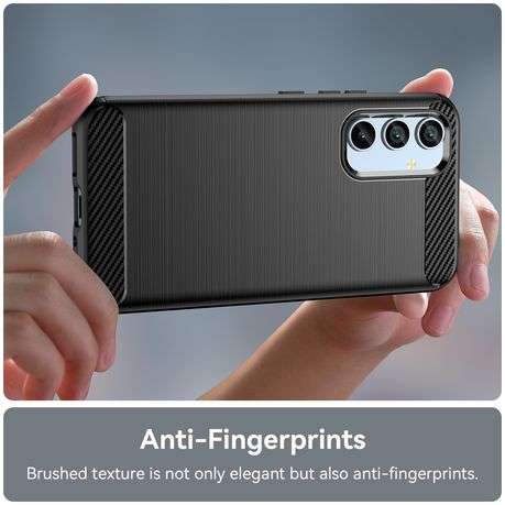 Carbon Fiber Design Shockproof Cover Galaxy A34 5G