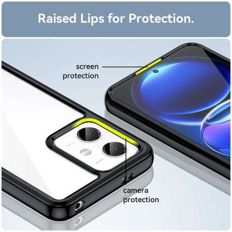 Redmi Note 12 Shockproof Candy Clear Cover