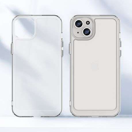 Candy Series Clear Cover for iPhone 15 Plus Shockproof Case
