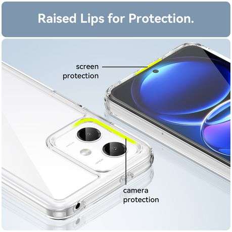 Redmi Note 12 Shockproof Candy Clear Cover