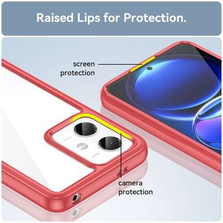 Redmi Note 12 Shockproof Candy Clear Cover