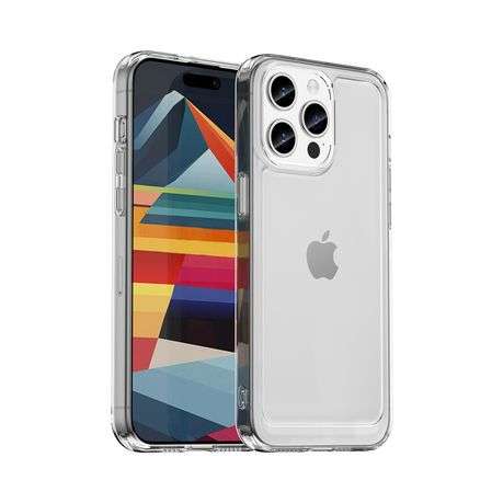 Candy Series Clear Cover for iPhone 15 Pro Max Shockproof Case