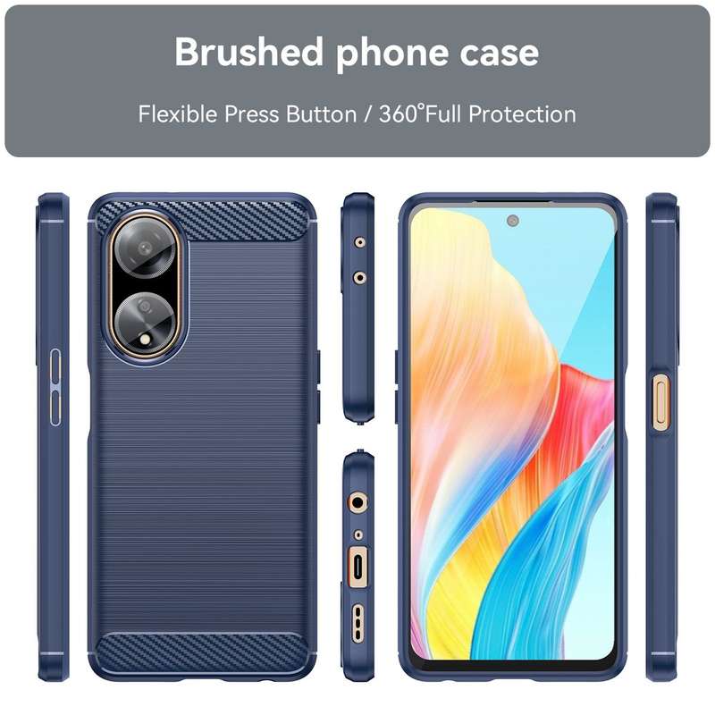 Oppo A1 5G Carbon Fiber Design Cover