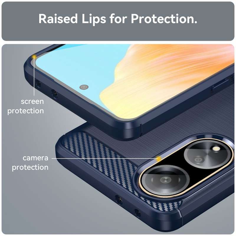 Oppo A1 5G Carbon Fiber Design Cover
