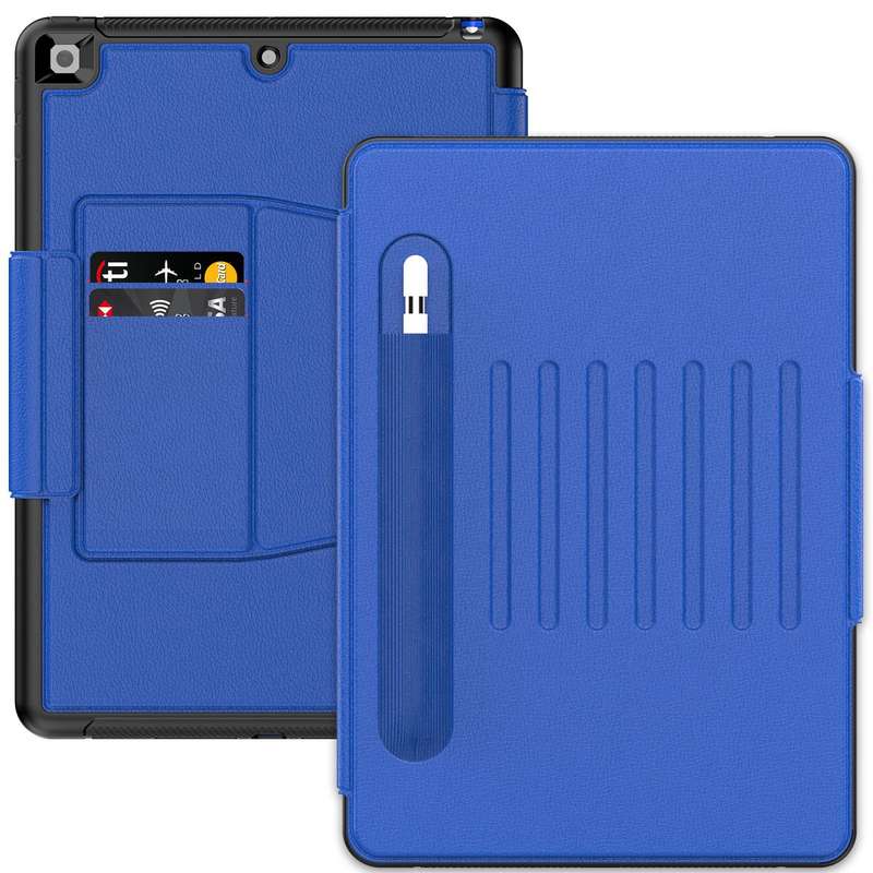 CellTime LeatherBlazer ShockProof Rugged Cover for iPad 9th Gen /8/7 Gen 10.2 inch