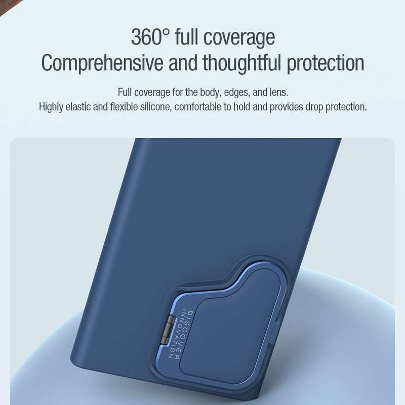 Nillkin CamShield Silky Prop Silicone Cover for Samsung Galaxy S24 Ultra
