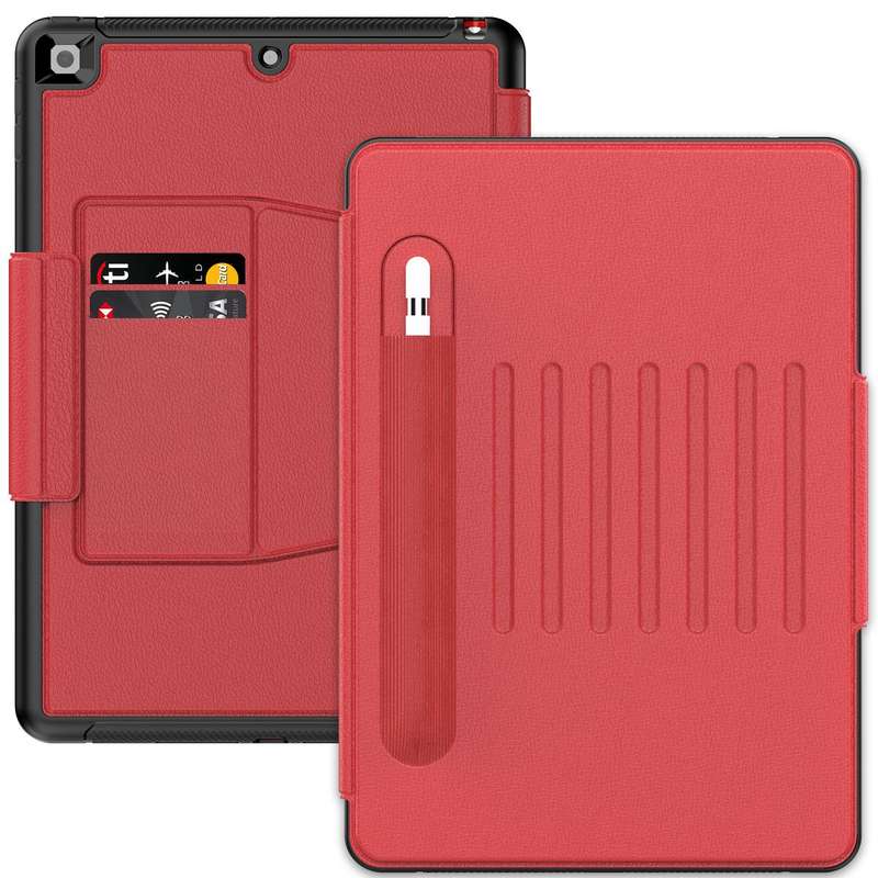 CellTime LeatherBlazer ShockProof Rugged Cover for iPad 9th Gen /8/7 Gen 10.2 inch