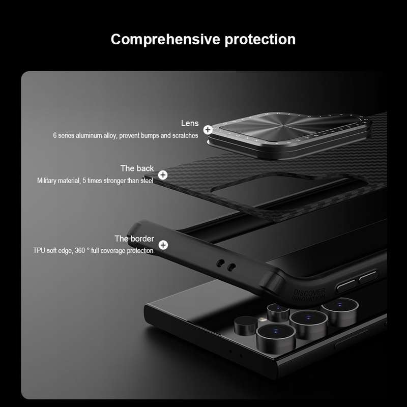 Nillkin CarboProp MagSafe Cover For Galaxy S24 Ultra
