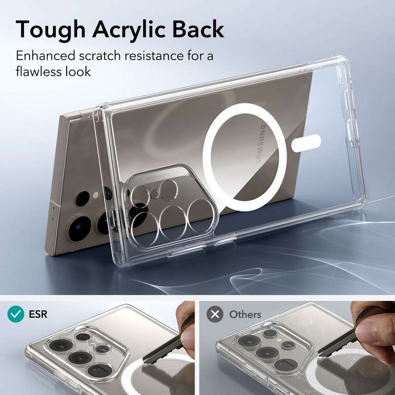 ESR Classic Hybrid MagSafe Case (HaloLock) for Galaxy S24 Ultra
