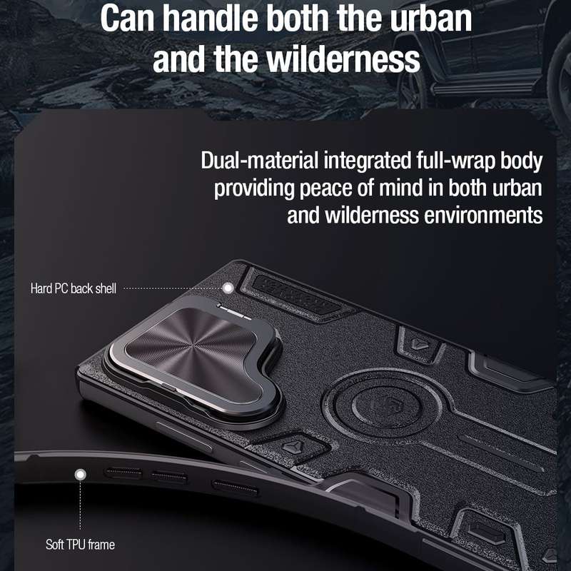 Nillkin CamShield Armor Prop MagSafe Cover for Samsung Galaxy S24 Ultra