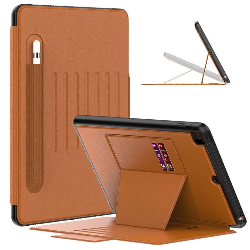 CellTime LeatherBlazer ShockProof Rugged Cover for iPad 9th Gen /8/7 Gen 10.2 inch