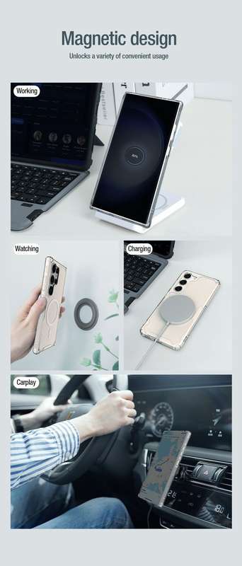 Nillkin Nature TPU Pro Magsafe Case for Galaxy S24 / S24+ / S24 Ultra