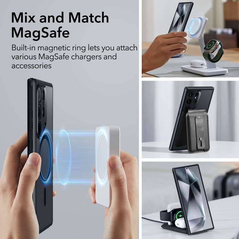 ESR Classic Hybrid MagSafe Case (HaloLock) for Galaxy S24 Ultra