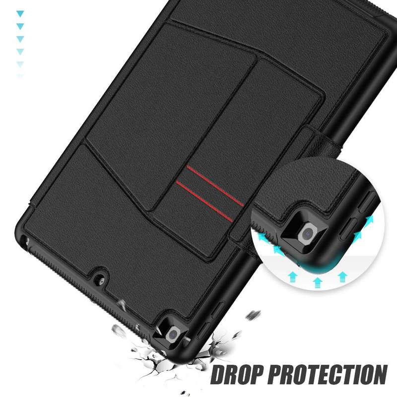 CellTime LeatherBlazer ShockProof Rugged Cover for iPad 9th Gen /8/7 Gen 10.2 inch