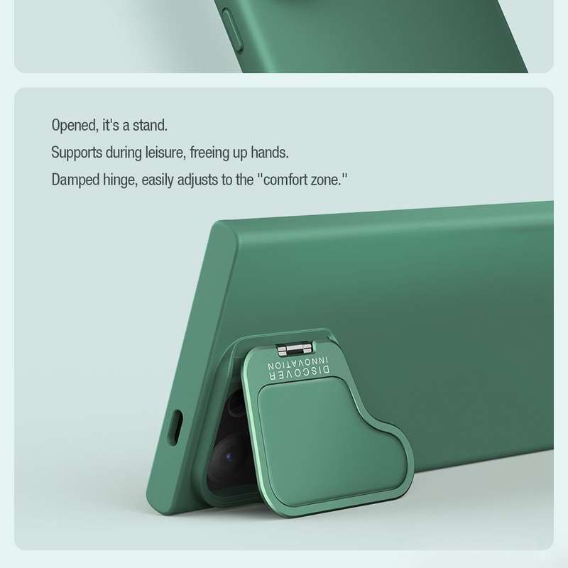 Nillkin CamShield Silky Prop Silicone Cover for Samsung Galaxy S24 Ultra