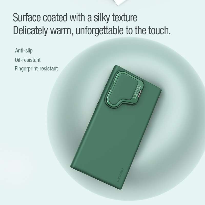 Nillkin CamShield Silky Prop Silicone Cover for Samsung Galaxy S24 Ultra