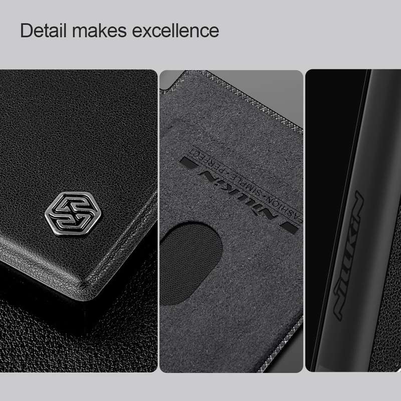 Nillkin Qin Prop Leather Cover for Samsung Galaxy S24/ S24+/ S24 Ultra