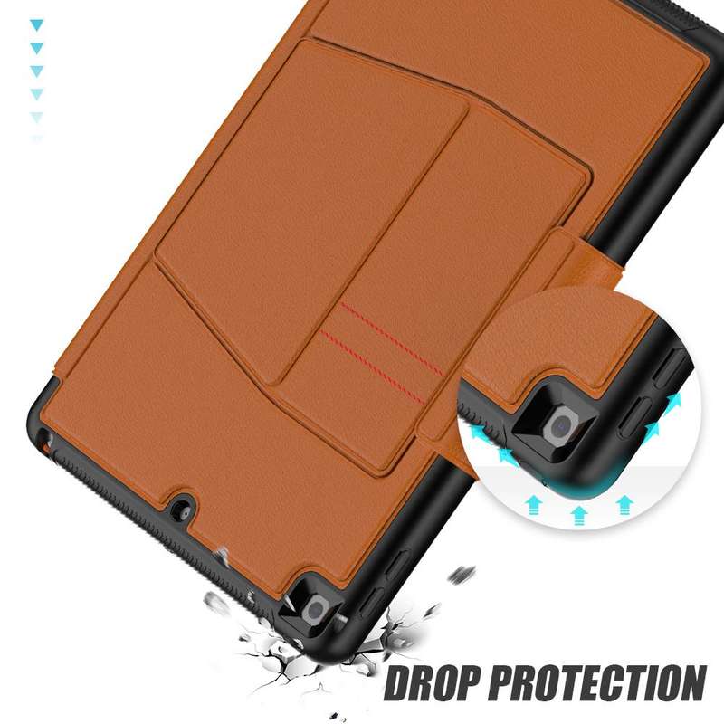 CellTime LeatherBlazer ShockProof Rugged Cover for iPad 9th Gen /8/7 Gen 10.2 inch