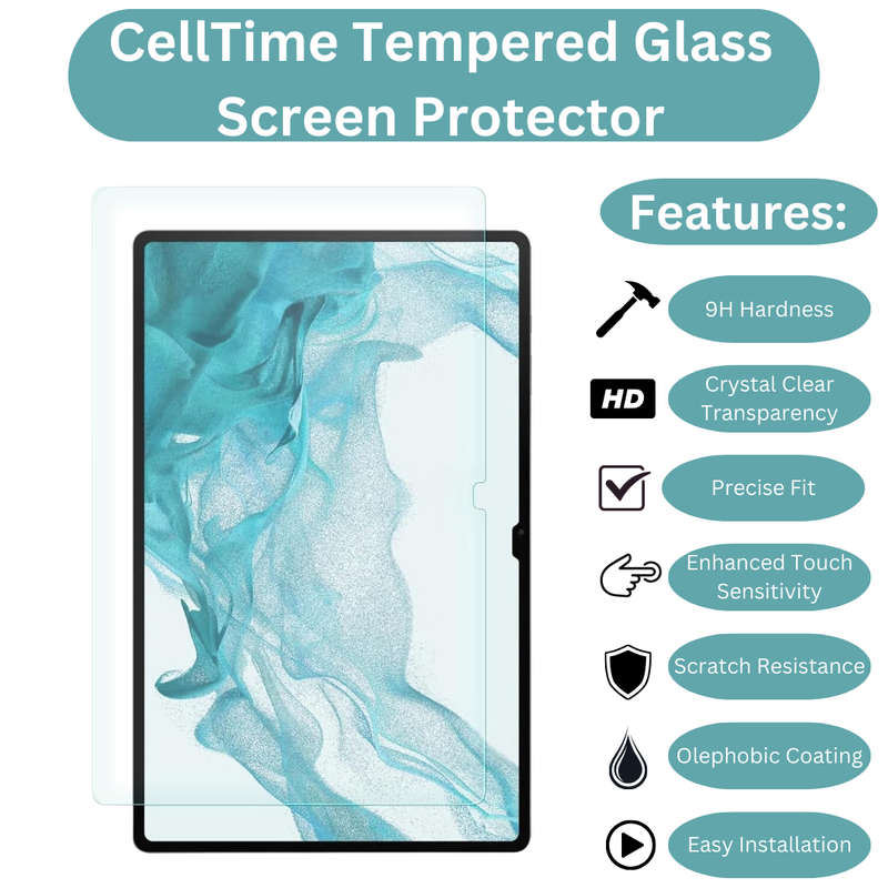 Tempered Glass Screen Guard for Samsung Galaxy Tab S9 Ultra (14.6")