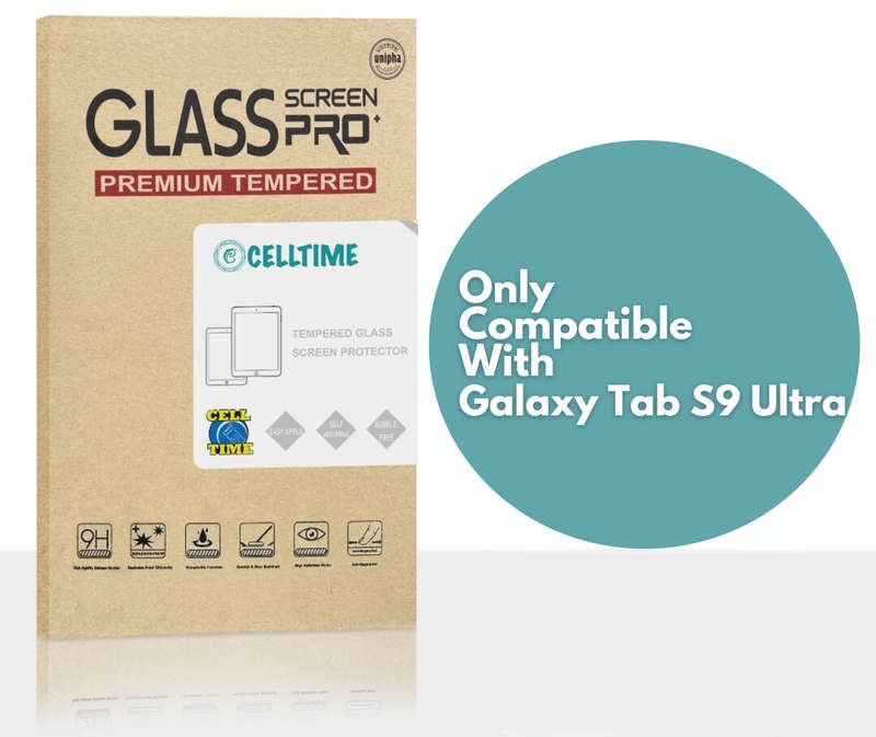 Tempered Glass Screen Guard for Samsung Galaxy Tab S9 Ultra (14.6")