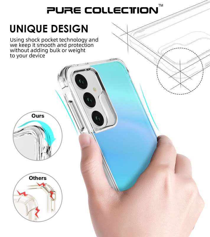 Pure Rainbow Cover for Samsung Galaxy A16 Shockproof Case