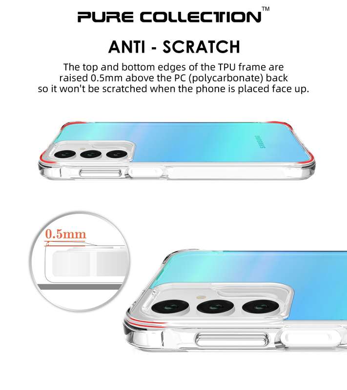 Pure Rainbow Cover for Samsung Galaxy A16 Shockproof Case