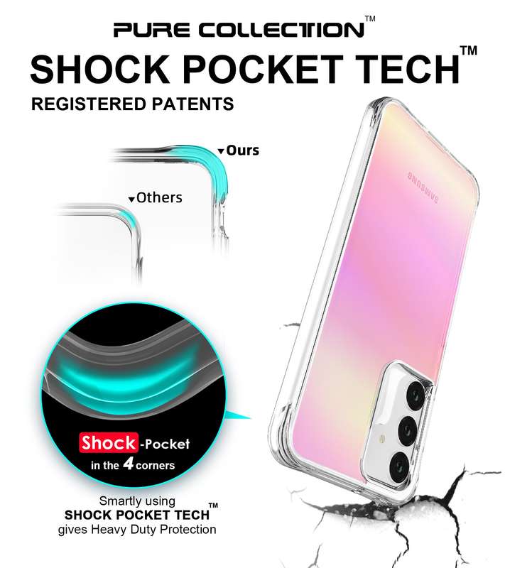 Pure Rainbow Cover for Samsung Galaxy A16 Shockproof Case