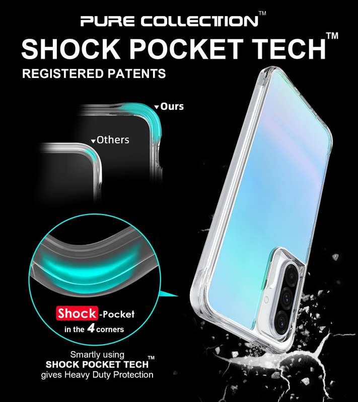 CellTime Pure Rainbow Cover for Samsung Galaxy A36 Shockproof Case
