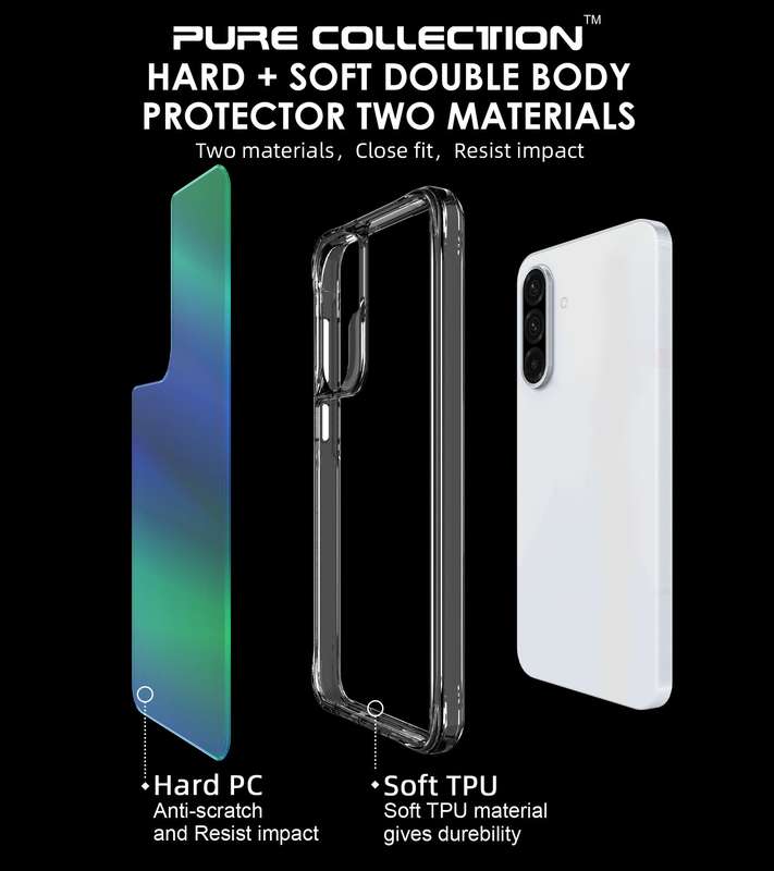 CellTime Pure Rainbow Cover for Samsung Galaxy A36 Shockproof Case