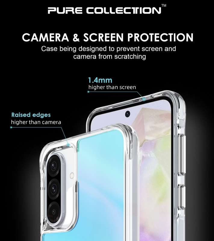 CellTime Pure Rainbow Cover for Samsung Galaxy A36 Shockproof Case