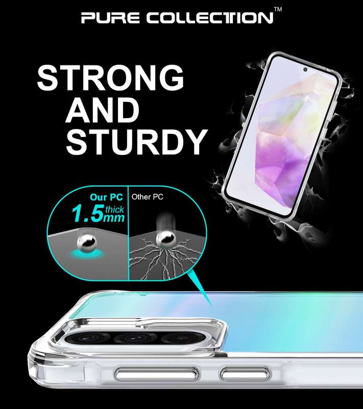 CellTime Pure Rainbow Cover for Samsung Galaxy A36 Shockproof Case