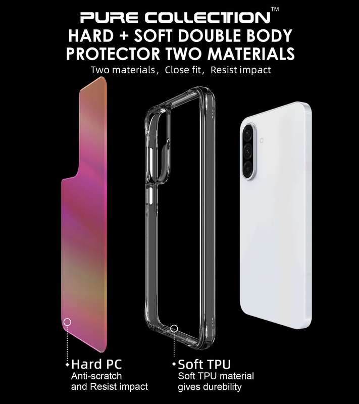 CellTime Pure Rainbow Cover for Samsung Galaxy A36 Shockproof Case